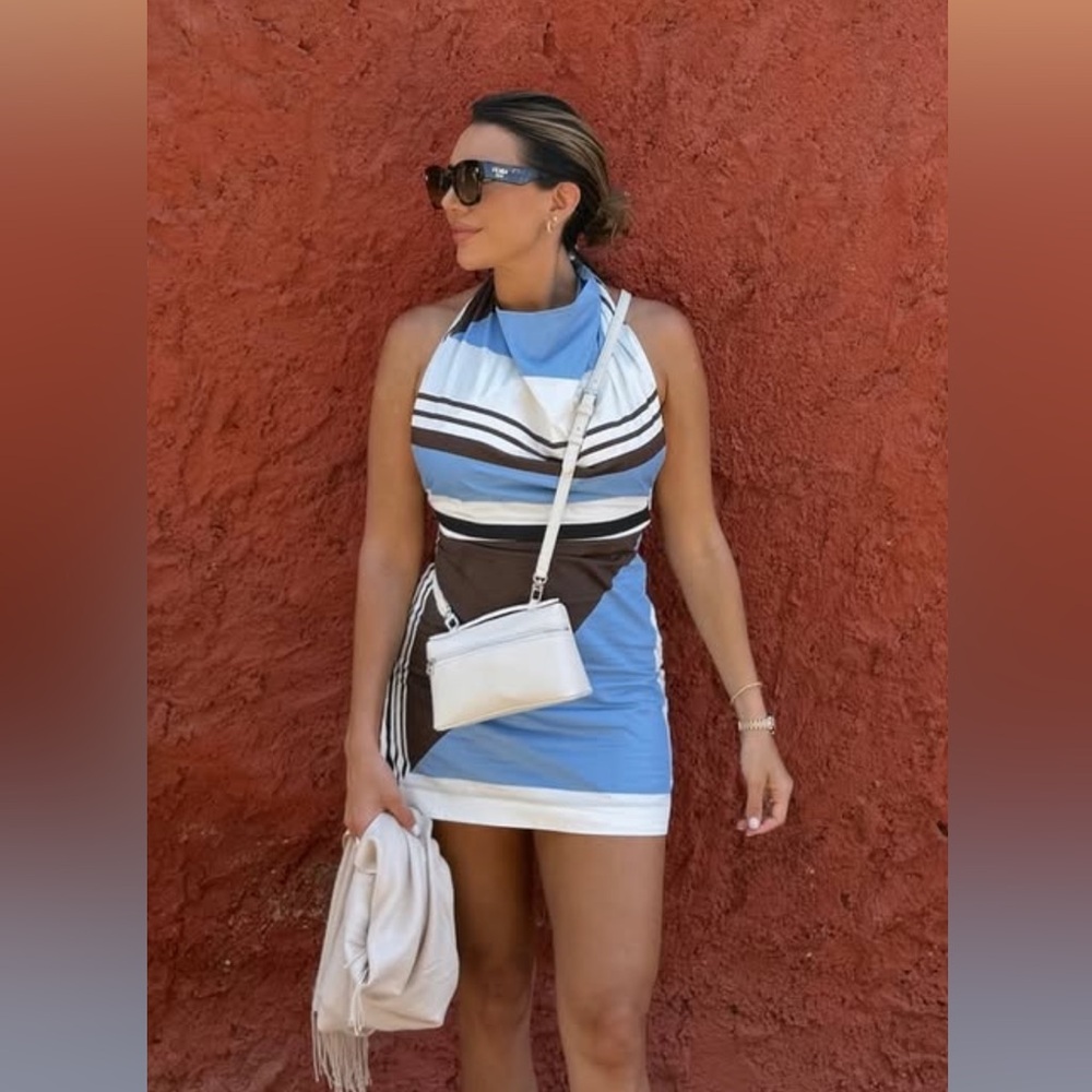 Zara Halter Mini Dress